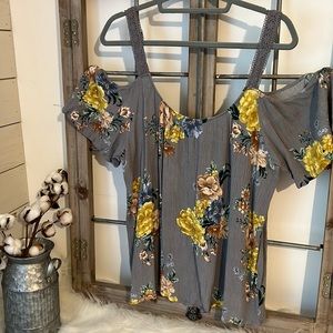 Torrid Cold Shoulder Top